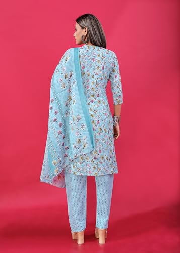 Image of Women's Kurta and Pant Set, Cotton