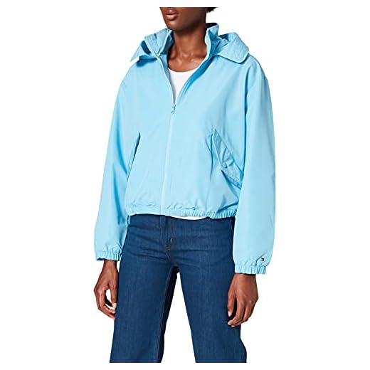 Tommy Hilfiger dam Saba Short Packable Windbreaker regnjacka