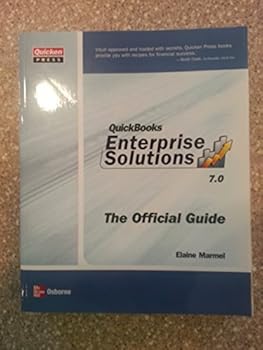 Unknown Binding Quickbooks Enterprise Solutions 7.0 The Official Guide Book