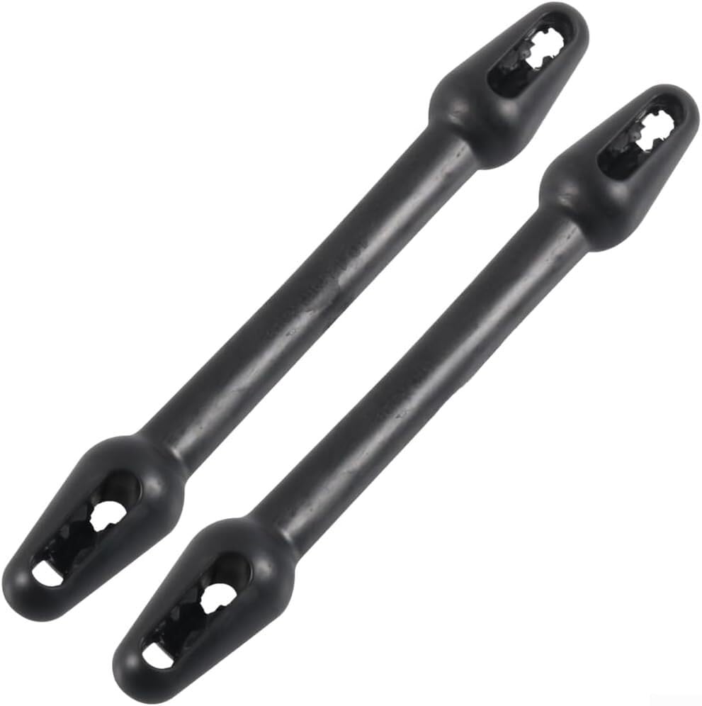 for Ammortizzatore di ormeggio in gomma di grado marino for banchina for yacht con corda da 10-12 mm, nero, lunghezza 33,5 cm(2pcs)