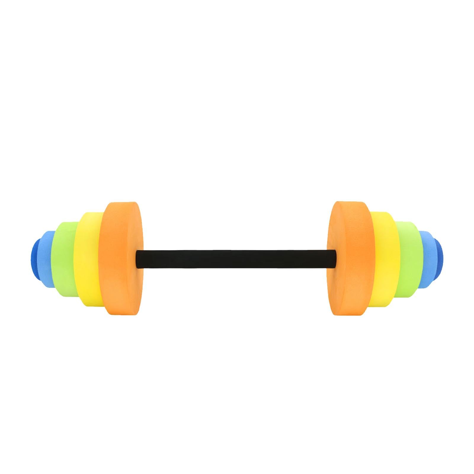 ATORSE Aquatic Fitness Barbell Water Dumbbell for Water Aerobics Back Arm Women Men 78x19cm|Dumbbells-image-49
