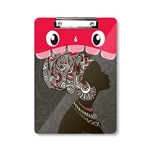 Bloc-notes A4 femme noire africaine parfait pour étudier et dessiner vos coiffures