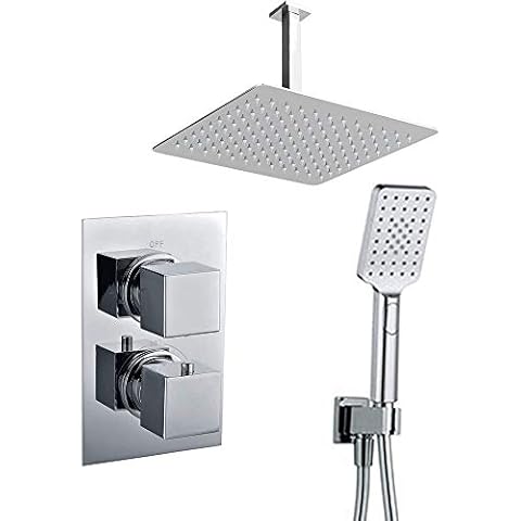 Grifo termostático ducha empotrar Kibath ABE 153694 Cover