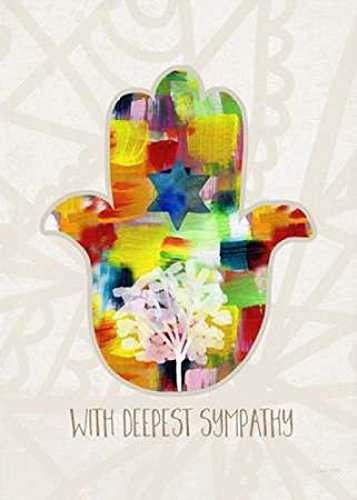 The Poster Corp Linda Woods – Jewish Sympathy Card I Fine Art Print (25.40 x 35.56 cm)