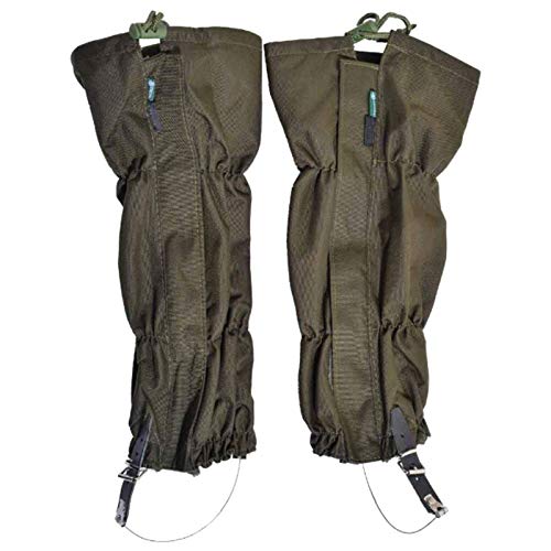 Senderismo Camuflaje Polainas Impermeables, Polainas De Protección con Cremallera De Alambre Acero, Senderismo Galochas La Pierna Polainas Protectores para La Nieve Escalada Caminar Esquí, 42X14.5cm