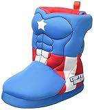 Zapatillas de estar por casa con diseños super chulos del traje y abdominales del Capitán América