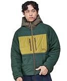[クリフメイヤー] ジャケット 中綿 レトロ フード メンズ MENS LARGE グリーン