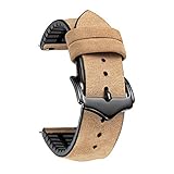 reloj guess mujer correa piel 【Diseño Único】La correa de silicona adopta un patrón similar a un neumático de automóvil, que puede aumentar la fricción y la ventilación. Incluso si hay agua o mucho sudor, este diseño no permitirá que la correa se deslice y haga que el reloj se mueva, por lo que esta correa no acortará la vida útil afectada por problemas de agua o aceite. La superficie de cuero también le da a la correa una sensación de calidad y negocios, que se puede aplicar sin importar la ocasión.