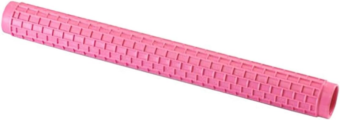 Silikomart Wonder Cakes Collection Decorative Pattern Rolling Pin for Cake Decoration, Brick