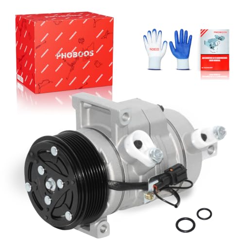 Image of PHOBOOS A /C compressor with Clutch Compatible with Nissan