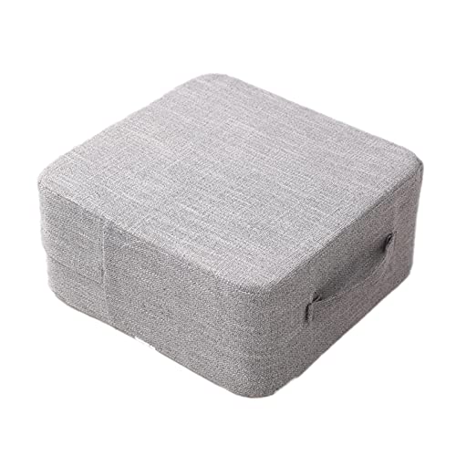 vincente Coussin de Sol rehausseur de Fauteuil traversin Grand Coussin d'assise carré 40 cm Ferme...