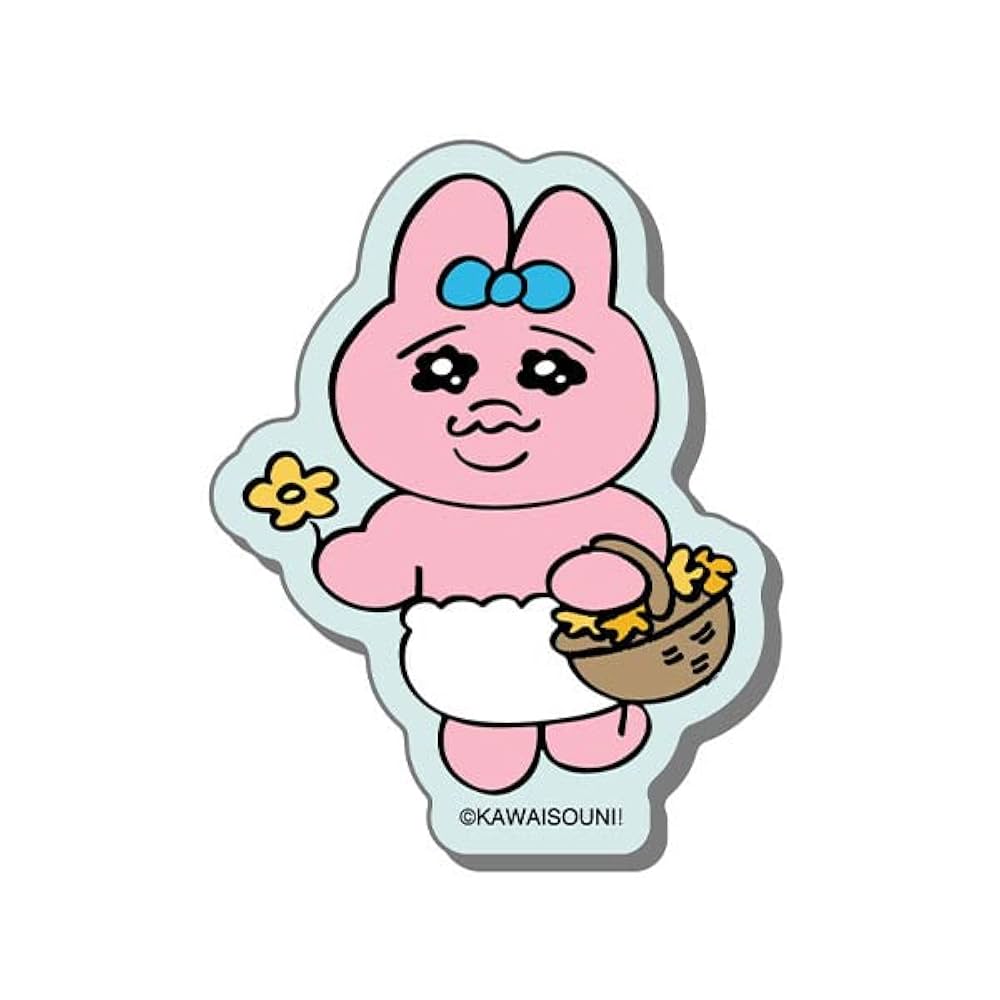 Amazon.co.jp: おぱんちゅうさぎ[ダイカットシール]ダイカット