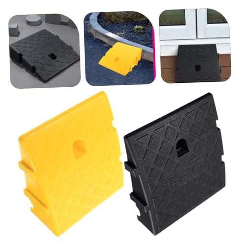 2pcs Rampas para Auto con Inclinación para Entrada, Rampas para Motocicletas y Cuadraciclos para Garage y Andén miniatura 7
