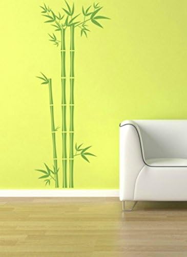 Bamboo Wall Decal, Tree Wall Decal, Bamboo Wall Art, Asian Wall Decor, Nature Wall Decal, Botanical Wall Art, Nursery Wall Decal