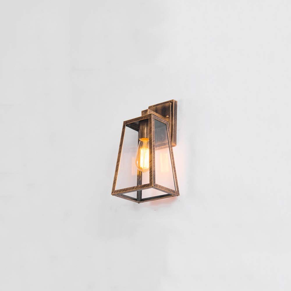 Lampe murale rustique E27 étanche pour éclairage extérieur et industriel rétro
