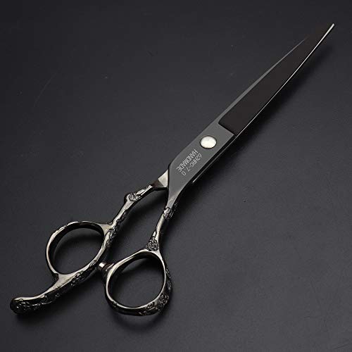 SHARONDS Black Rose Professional Hairdressing Scissors 6 inch and 7 inch Japan 440C Hairdresser Scissors (7 inch Cutting Scissors) - Image 4