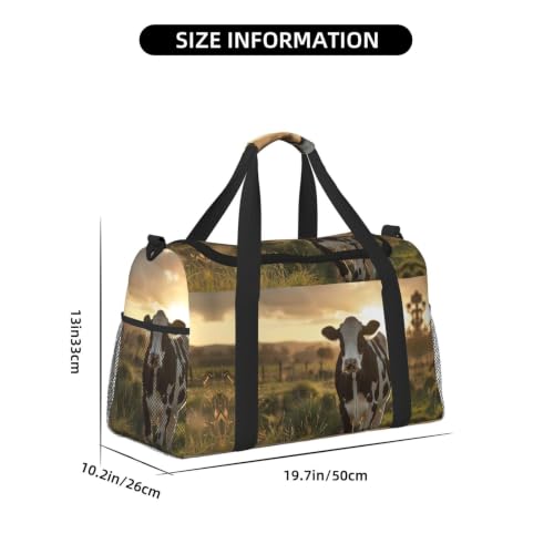 Bolsa de viaje de vaca lechera grande: la solución impermeable para guardar ropa húmeda 4