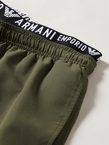 Emporio Armani Men's Standard Logoband Swim Bermuda4