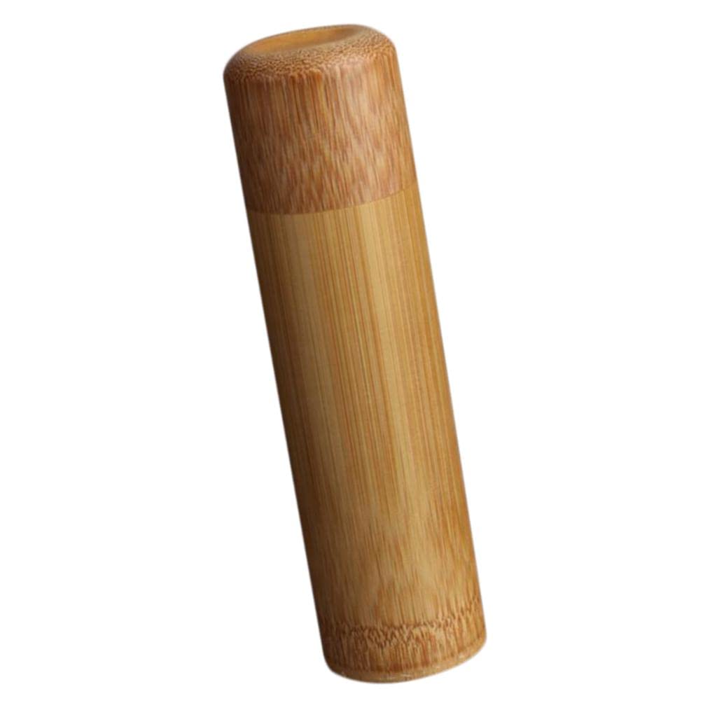 MERISHOPP Bamboo Tea Canister Spice Jar Pot Dry Foods Crafts DIY Holder Container Tank-image-48