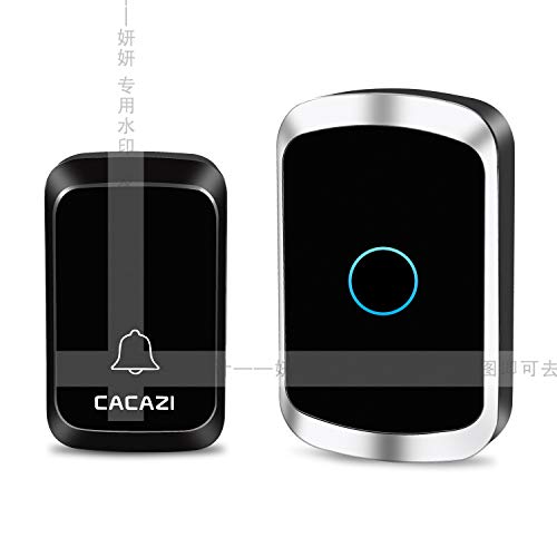 Wireless Doorbell for Home IPX4 Waterproof 300M Remote doorbell range Doorbell Kit 58 Bell Rings/Volume Level 4 Loud & LED Flash