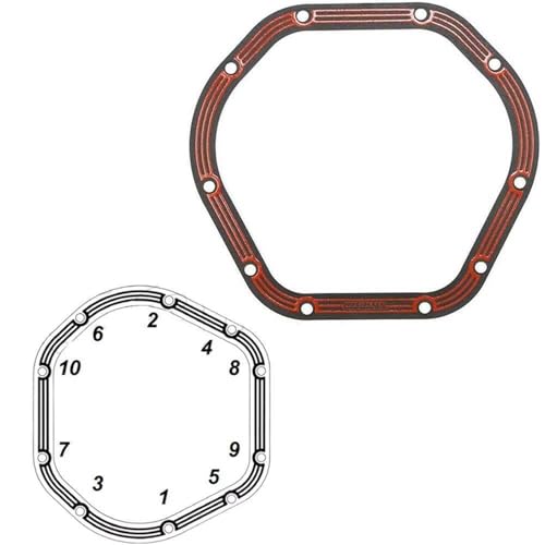 Juntas de sellado de tren motriz Dana 44 LLR-D044 de alta resistencia 4