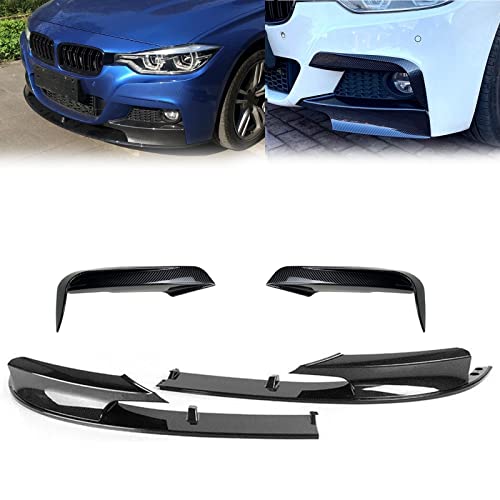 Lèvre de pare-chocs look carbone F30 pour sublimer votre BMW lors des rassemblements