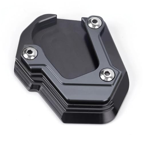 Extension béquille Voge 125R accessoire moto en aluminium usiné haute résistance gris