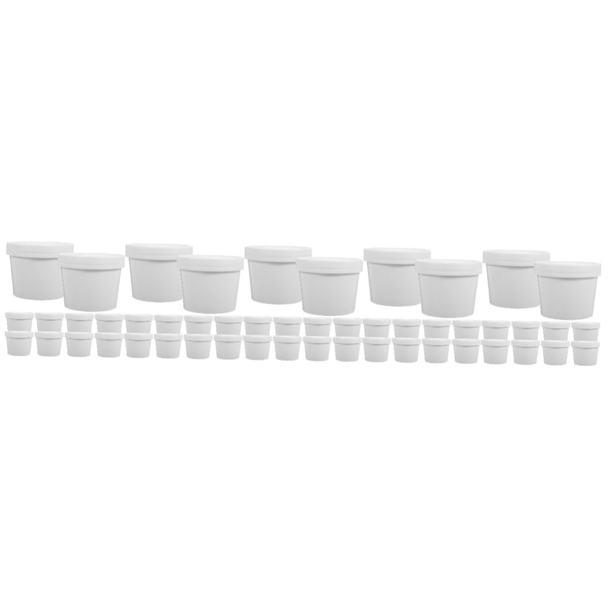 iplusmile 50juegos Tazón De Comida Reutilizable Con Tapa De De Sopa Portátiles Para Comidas Movimiento y Actividades Al Aire