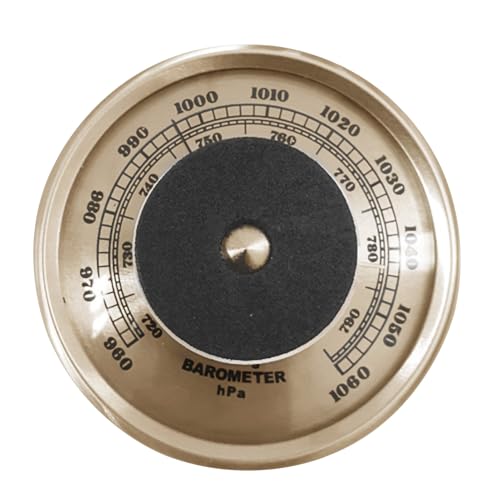 Barometer für zu Hause, 70mm Hochpräzises Analog Barometer zur Messung von Druckänderungen