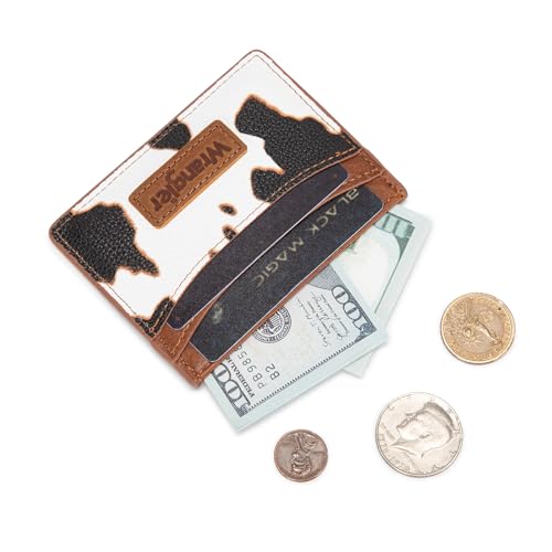 Image of Montana West X Wrangler Credit Card Holder Rfid Wallet Women Slim Card Wallet Minimalist Ladies Wallet with 4 Card Slots