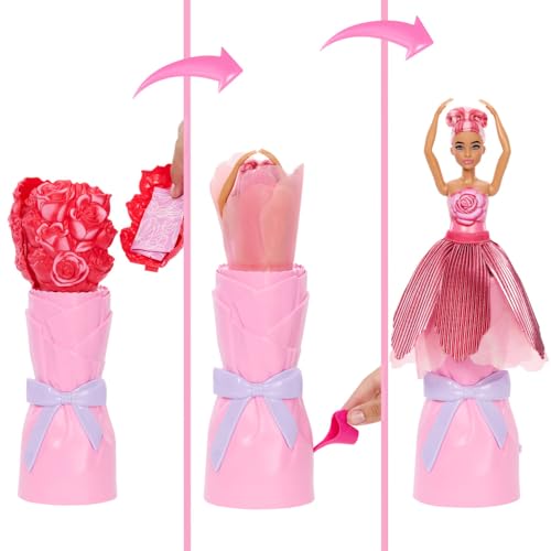 Barbie Petal Pop Duftende Modepuppe und Zubehör – Ansicht 2
