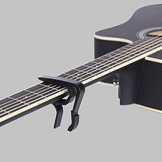 Winzz 41 Pouces Guitare Acoustique 4/4 Full Size pour les Adolescents Adultes Débutants Set, Noir Cutaway - Les Beatles, Paul McCartney, John Lennon, RIngo Starr, George Harrison Winzz 41 Pouces Guitare Acoustique 4/4 Full Size pour les Adolescents Adultes Débutants Set, Noir Cutaway – Image 4