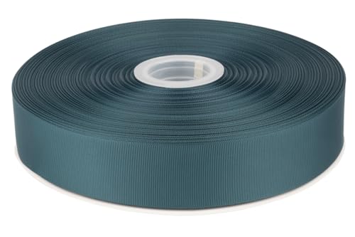 Tekdeere 1-1/2 inch Solid Teal Grosgrain Ribbon 100 Yards, Perfect for Gift Wrapping, Crafts, Bows Making, Sewing, Wreaths, Hair Accessories and Wedding Decoration