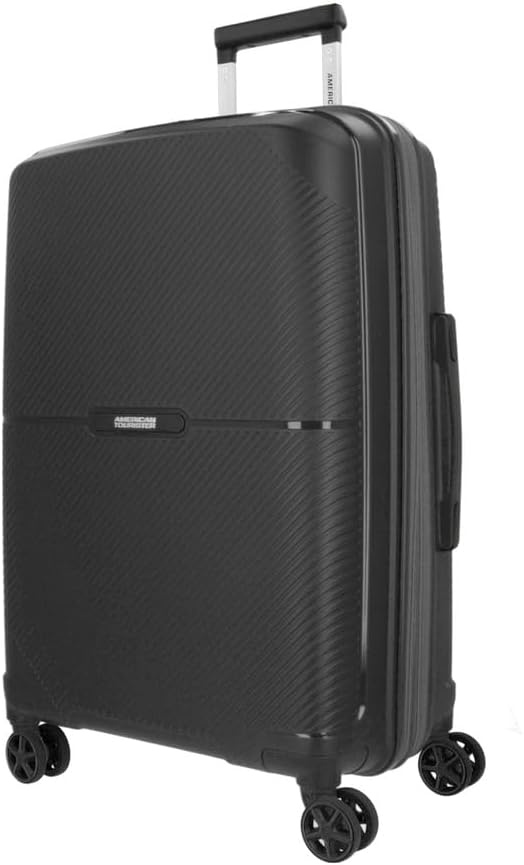 American Tourister Mala de Viagem Kyoto Preta Grande American Tourister Mala de Viagem Kyoto Preta Grande