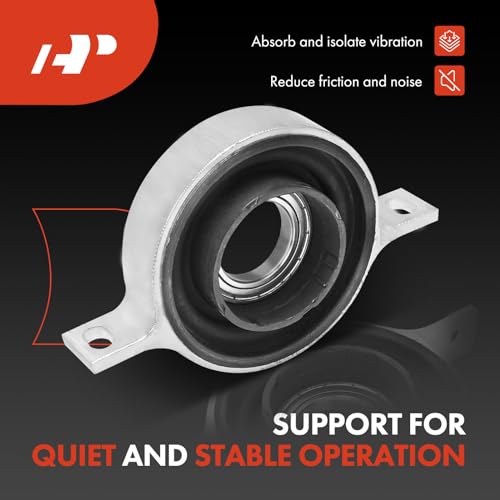 A-Premium Center Mount Drive Shaft Center Support Bearing Compatible with BMW 535i 2011-2016, 535i GT, 740i, 740Li, 760Li, 640i xDrive, 640i Gran Coupe, 3.0L 6.0L, Replace#26127564695, Carrier Bearing by A-Premium - Image 3