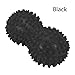 Produktbild Erdnuss Massage Bälle, Massage Ball Fitness Übung Mobilität Ball Relief Schmerzen Muscle Steess Plantar Fasciitis, Perfekt für Triggerpunkt Reflexzonenmassage(Schwarz)