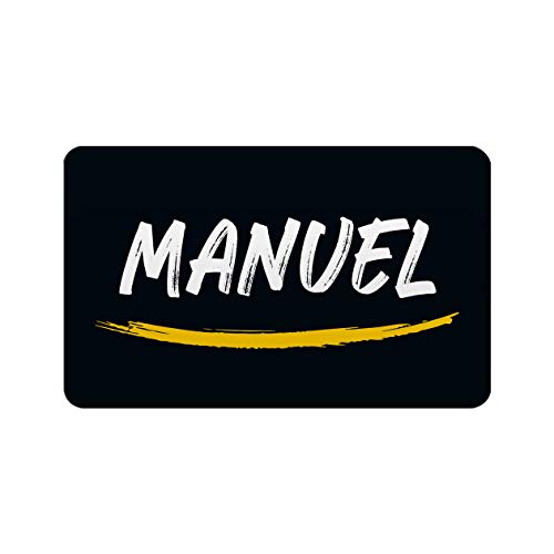 Makoroni - Manuel Male and Boy's Name Des#3 Refrigerator Wall Magnet 2x3 inc