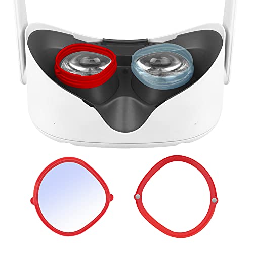  QUEST 2 128GB＋ZYBER 度付きレンズ Amazon.co.jp: ZYBER 度付きレンズ（左側の赤、-7.0）Oculus