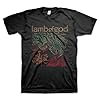 Lamb of God Men's Ashes of The Wake Album Cover T-Shirt Black | Officially Licensed Merchandise, Black, Medium #4