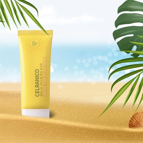 CELRANICO �Z���j�R ���Ă��~�� �� �g�[���A�b�v ���n �J�o�[ SPF 50+ PA+++ Crystal Tone Up Sunscreen 40ml �\�h���e ���e�P�AUV