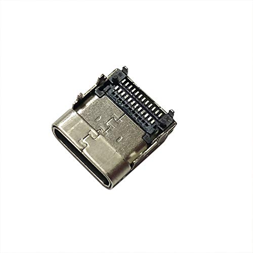 Zahara Porta de carregamento USB tipo C, plugue de tomada CC de substituição para Lenovo 100e Chrome