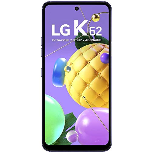 Smartphone LG K62 Azul, com Tela de 6,59