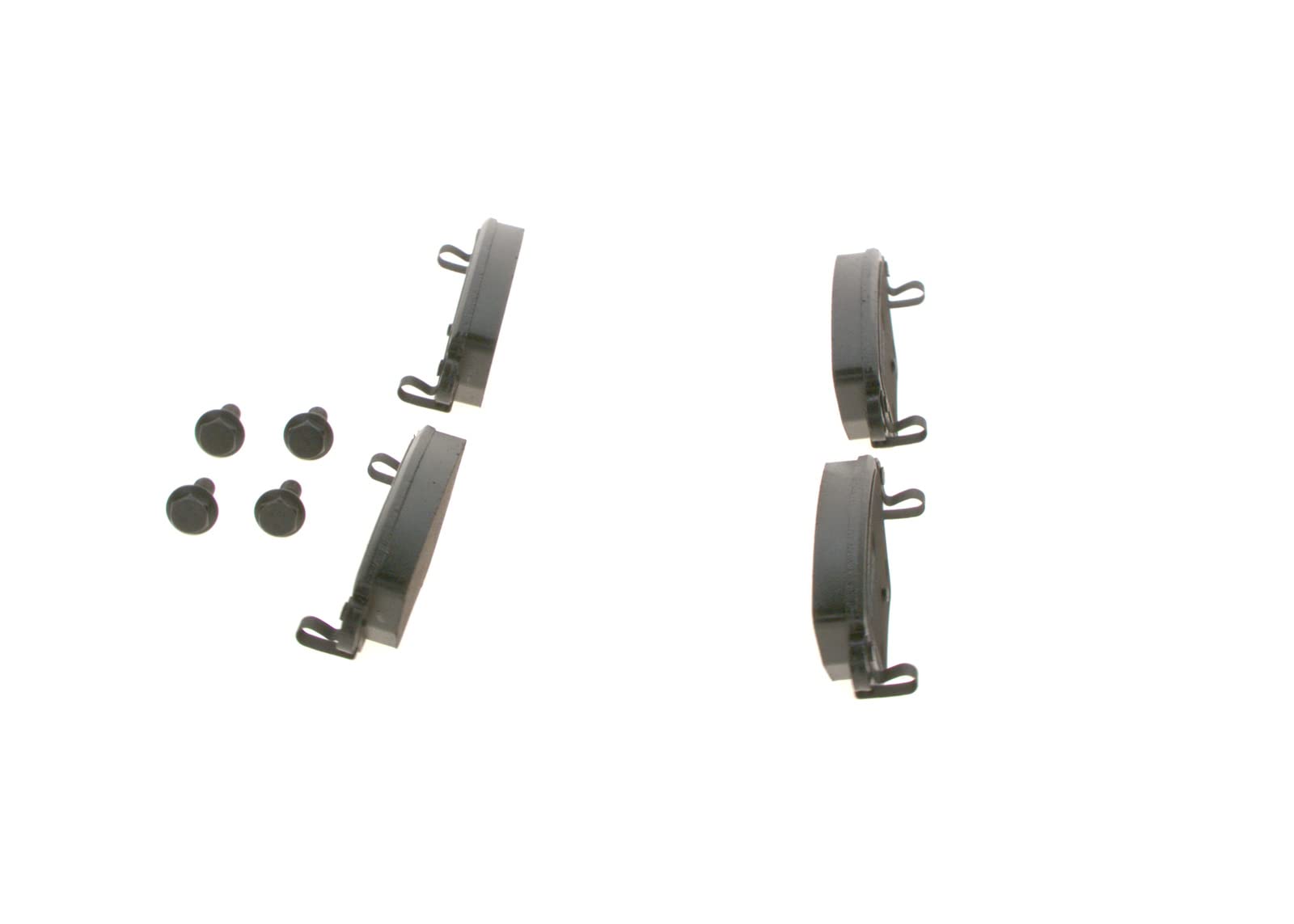 Pastiglie Freni Bosch Posteriori - Set Da 4, Senza Rame, Con Accessori E Indicatore Usura
