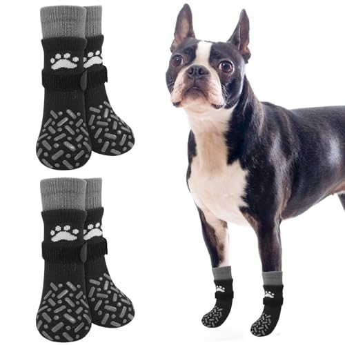 SCENEREAL Anti Slip Dog Socks
