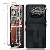 Vanrain Vetro Temperato per Nothing Phone 3a, 2+2 Pezzi Vetro Pellicola e Fotocamera Protettiva, Protezione Schermo Durezza 9H Definizione HD Anti Graffio