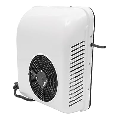 Purptarol Electric Rooftop Heat & cool Air Conditioner,12V 6000BTU 15.4 Ampere RV AC Unit with 6 Air Vents,3.0 Efficiency Ratio,Fit Trucks, RVs, Ambulances, Buses, Excavators, Engineering
