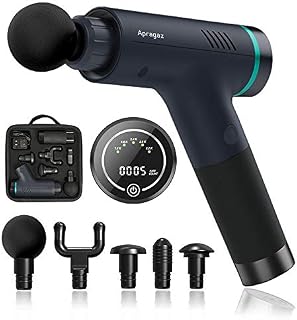 Apragaz Massage Gun, Deep Tissue Percussion Massage Gun for Athletes Muscle Therapy Gun