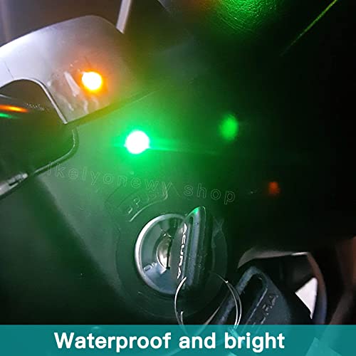 Lámpara Indicadora LED Metálica 6mm 12V Impermeable miniatura 5