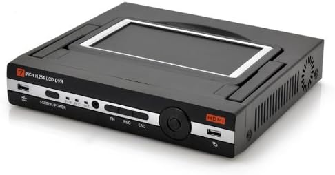 4 Channel DVR Kit "Watch-Tower" - 7 Inch LCD Screen, 2x Outdoor Cameras, 2x Indoor Cameras, H.264