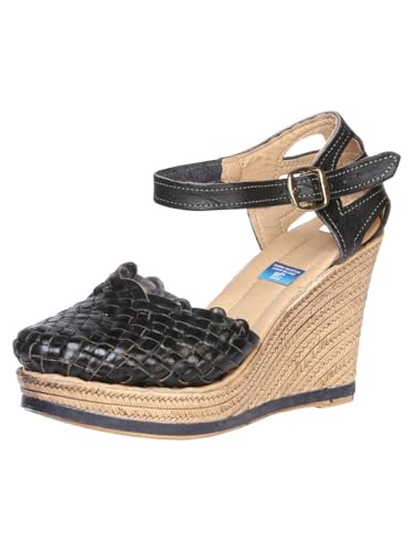 Mexican Artisanal Sandals Leather Black